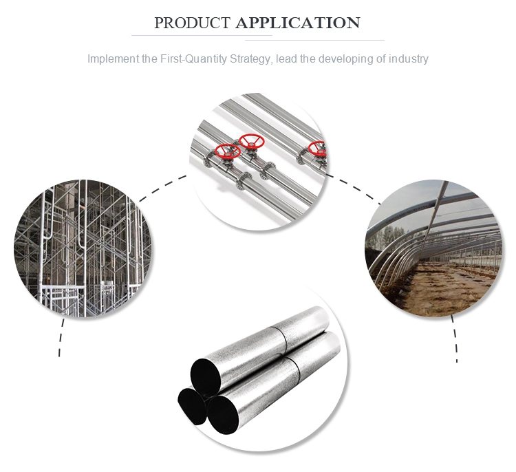 48mm scaffolding galvanized tube steel pipe hot gi pipes of round section